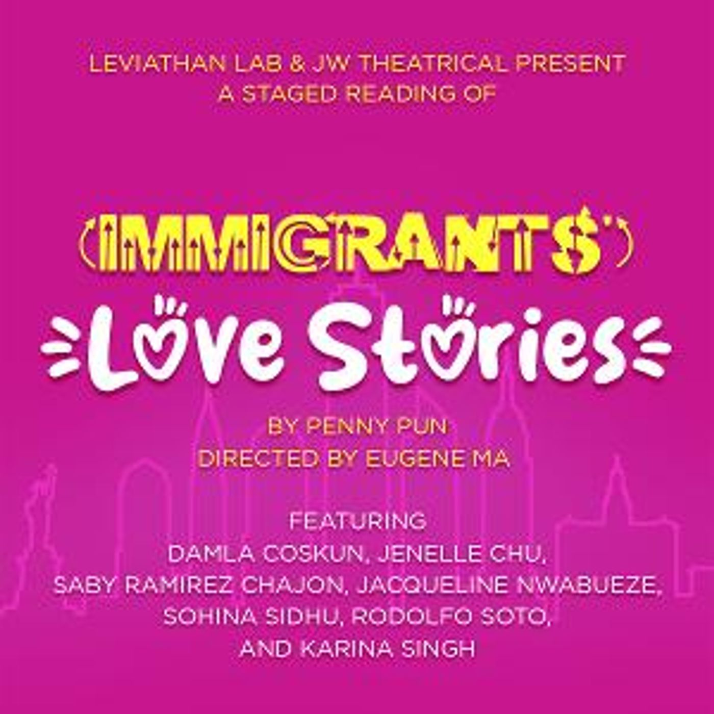 Leviathan Lab & JW Theatrical To Celebrate AANHPI Month With Readings Of (IMMIGRANTS') LOVE STORIES  Image