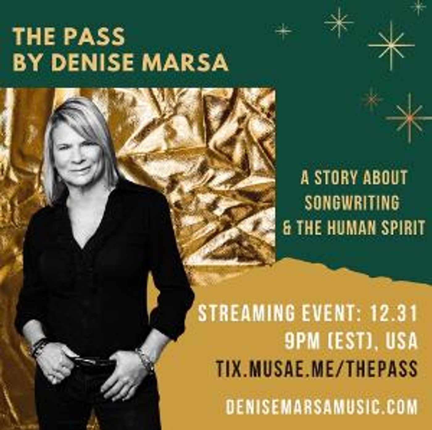 Denise Marsa Presents THE PASS  Image