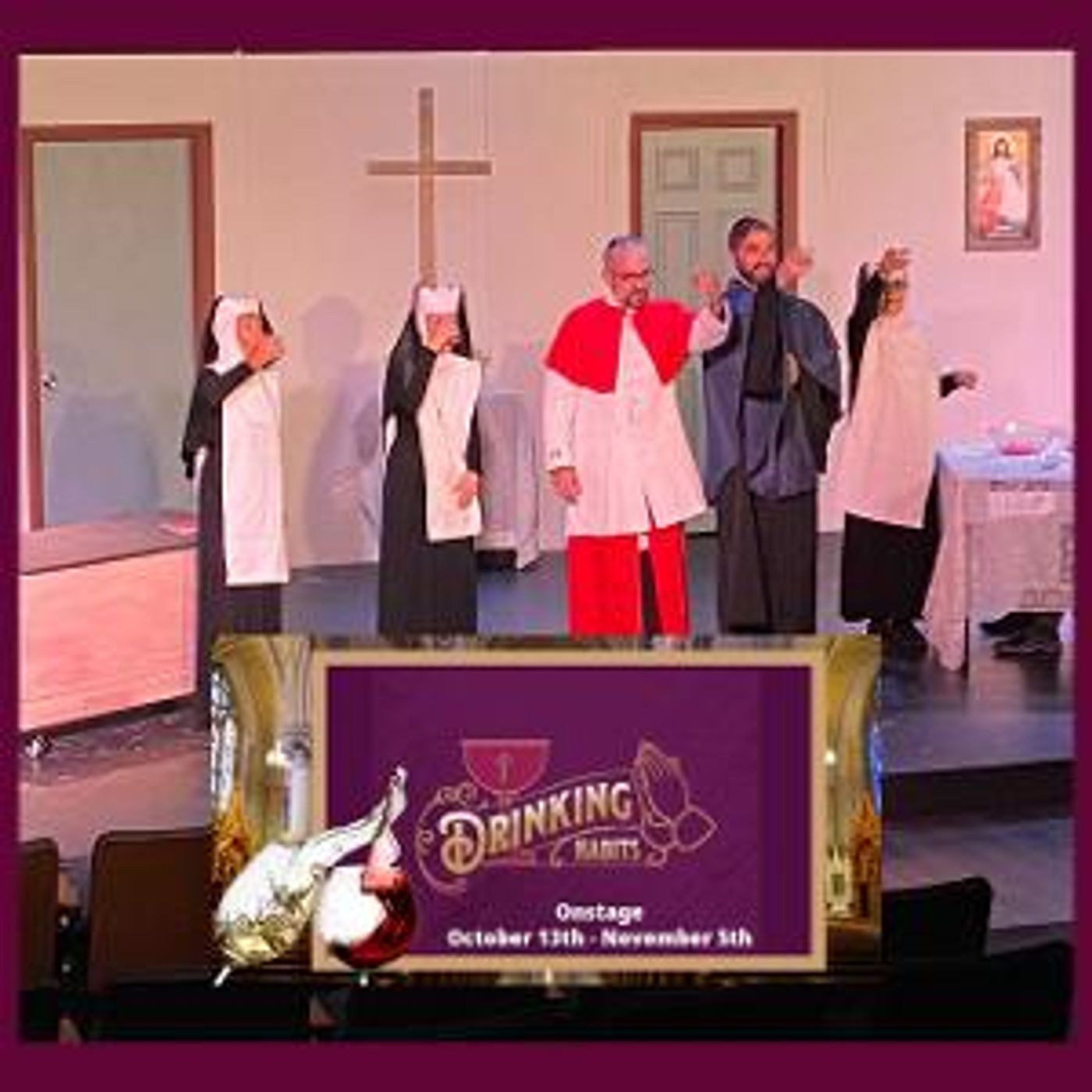 The Belle Theatre Presents DRINKING HABITS  Image