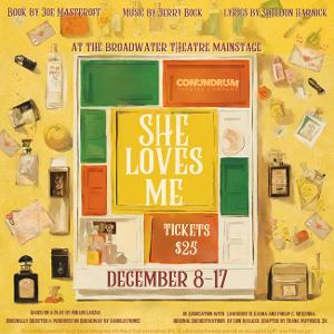 Conundrum Theatre Company to Present SHE LOVES ME in December  Image
