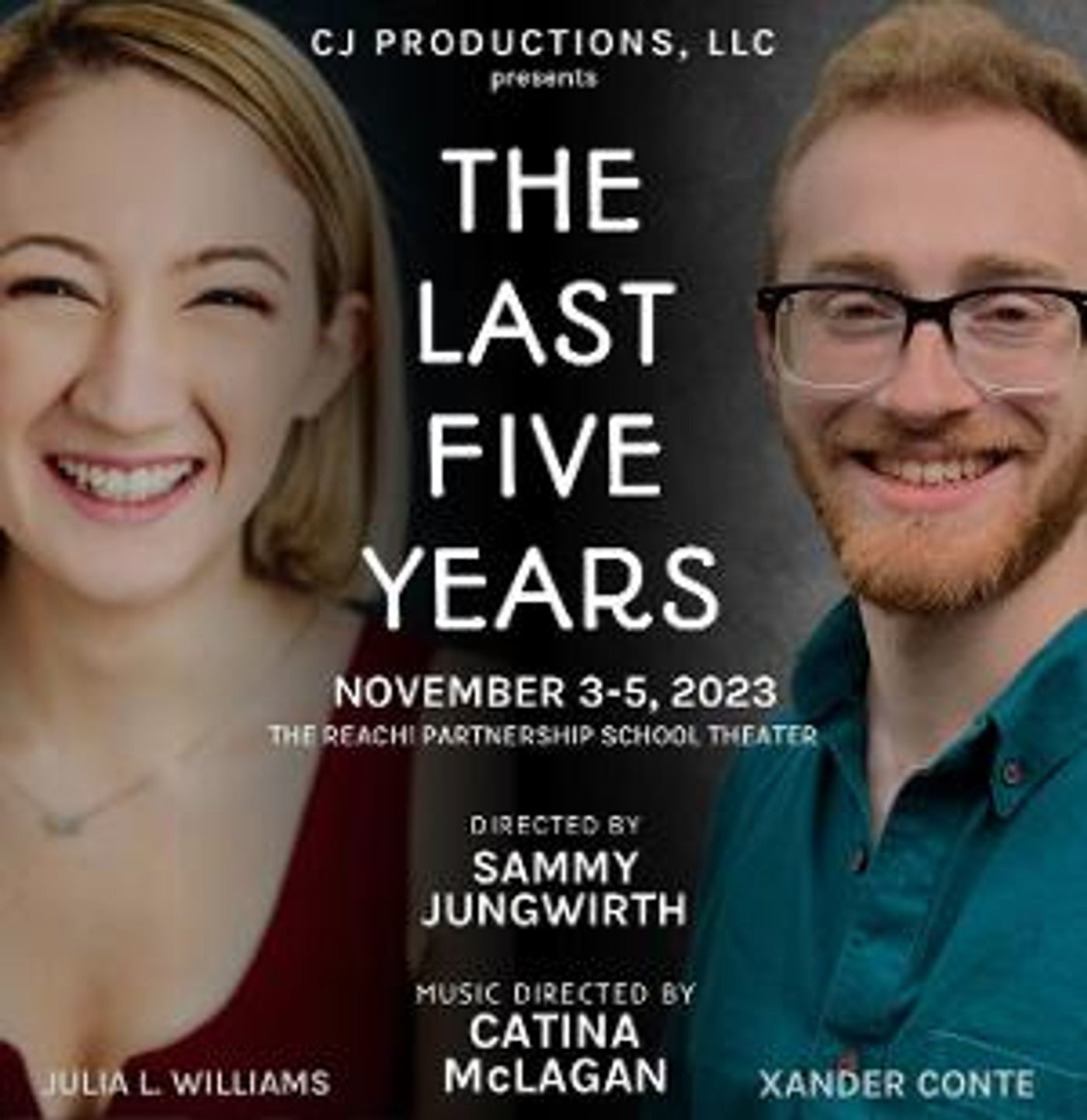 THE LAST FIVE YEARS Will Be Performed By New Company CJ Productions This November  Image