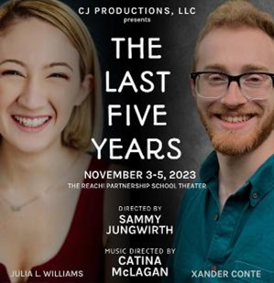 THE LAST FIVE YEARS Will Be Performed By New Company CJ Productions This November Image