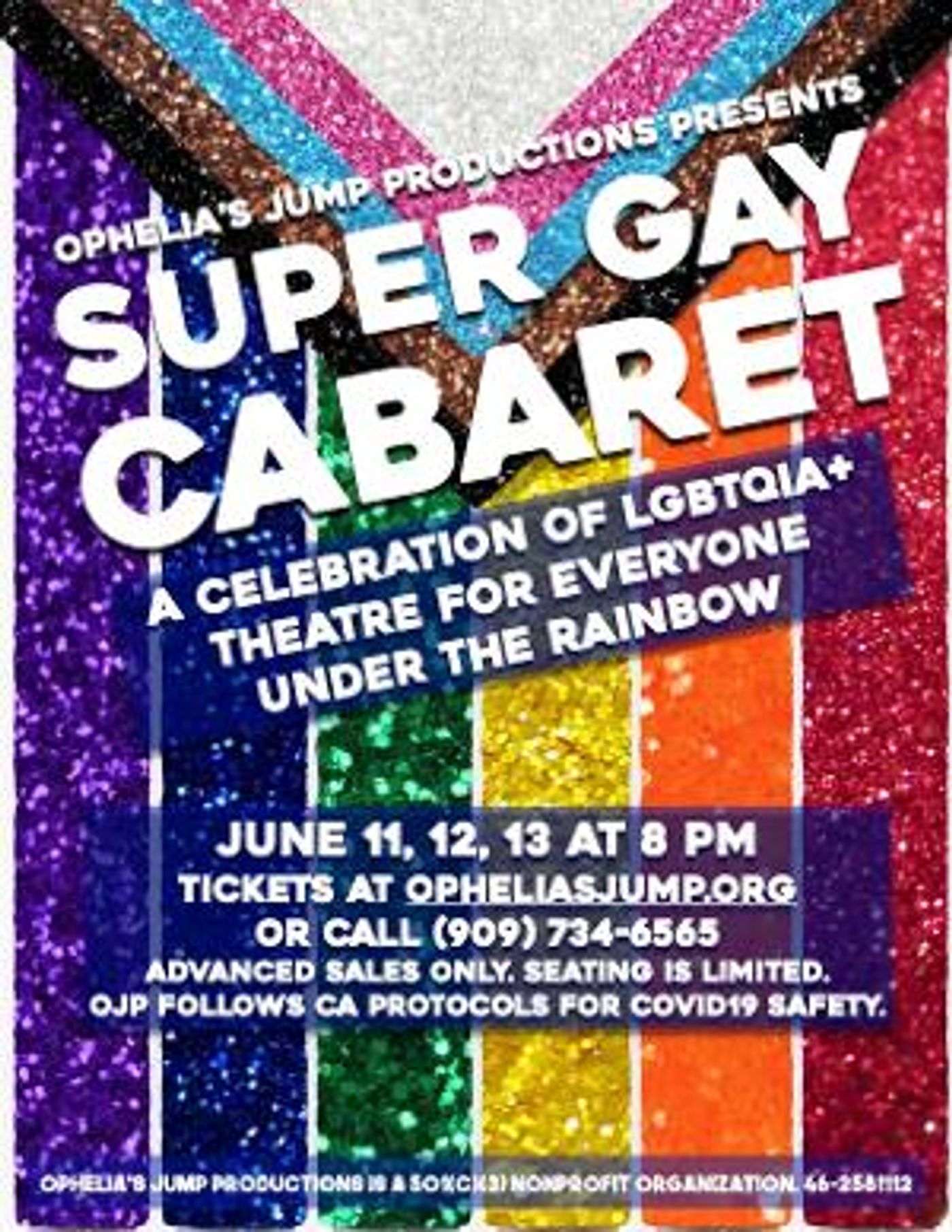 SUPER GAY CABARET Opens June 11 at Ophelia's Jump  Image