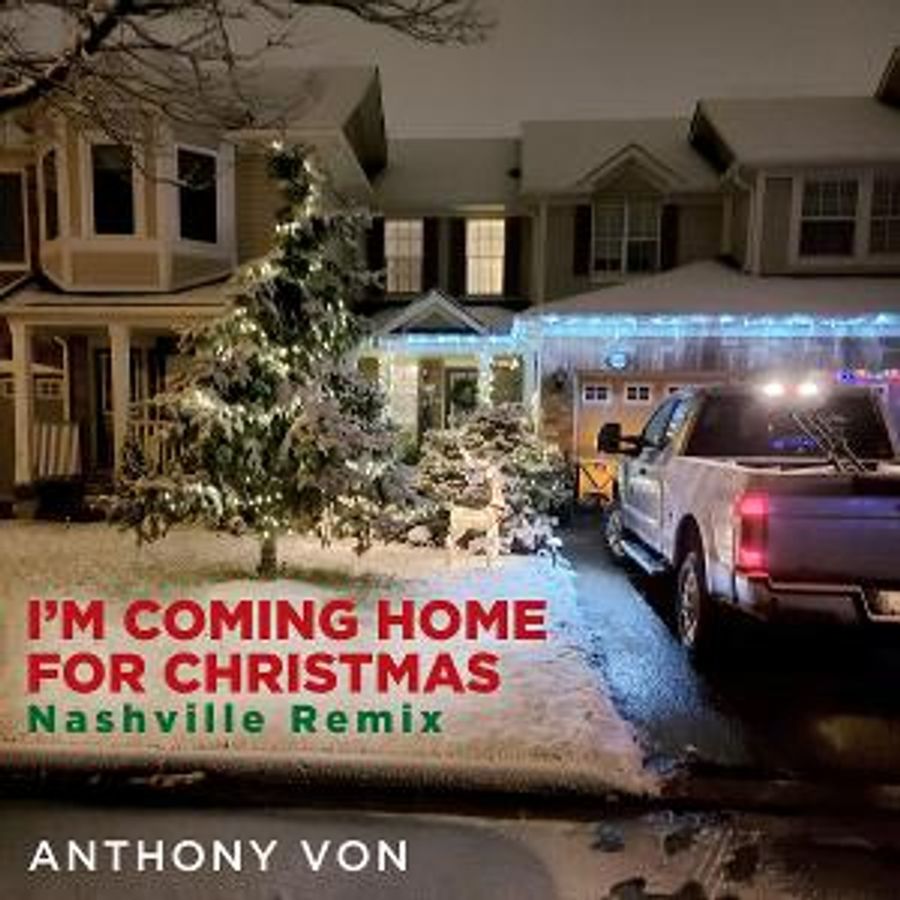 Anthony Von Releases 'I'm Coming Home For Christmas' Image