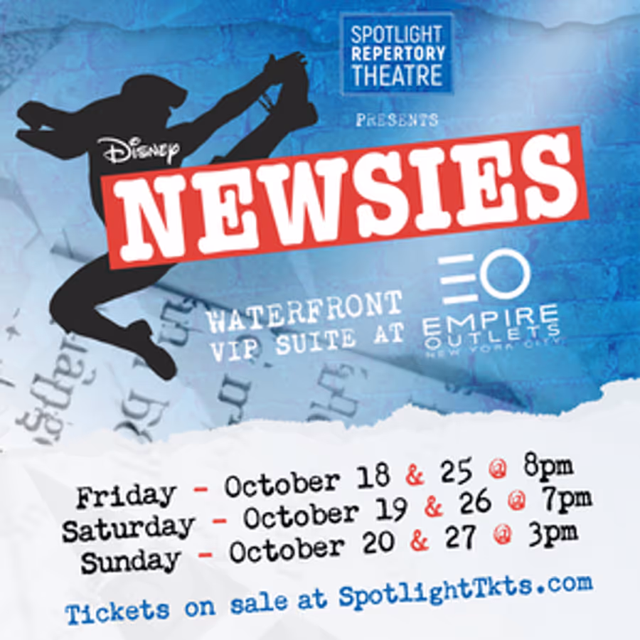 Staten Island's Empire Outlets Hosts Spotlight Repertory Theatre Production Of Disney's NEWSIES Image