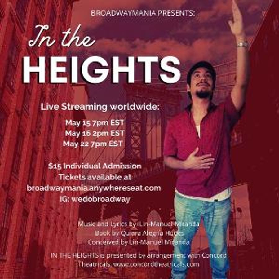BroadwayMania presents IN THE HEIGHTS Virtual Production  Image