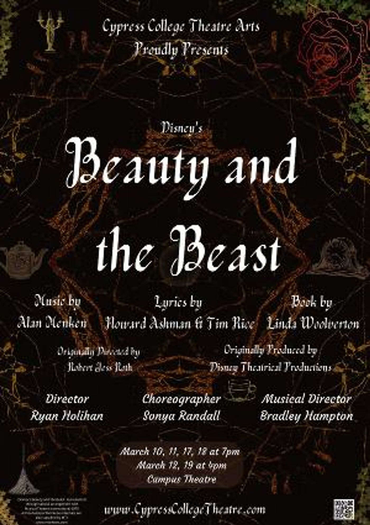 Cypress College to Present DISNEY'S BEAUTY AND THE BEAST Next Year  Image