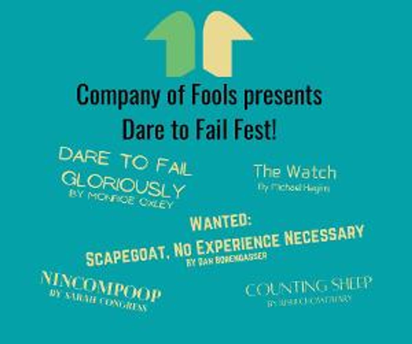 Company of Fools to Present First Annual Virtual Play Festival THE DARE TO FAIL FEST  Image