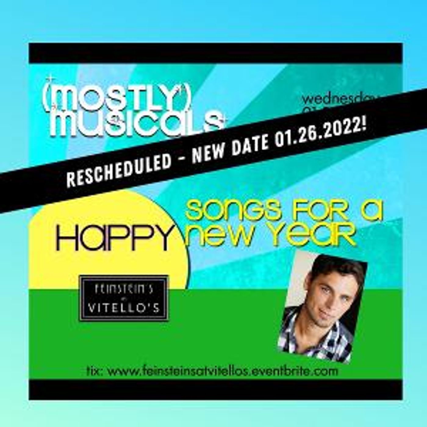 New Date Announced For (mostly)musicals' SONGS FOR A HAPPY NEW YEAR At Vitello's  Image