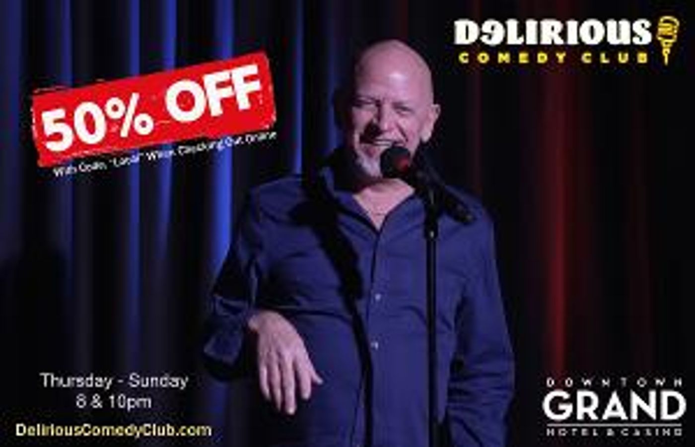 Delirious Comedy Club & House Of Magic to Offer 50% Off Discounts to Holiday Shows  Image