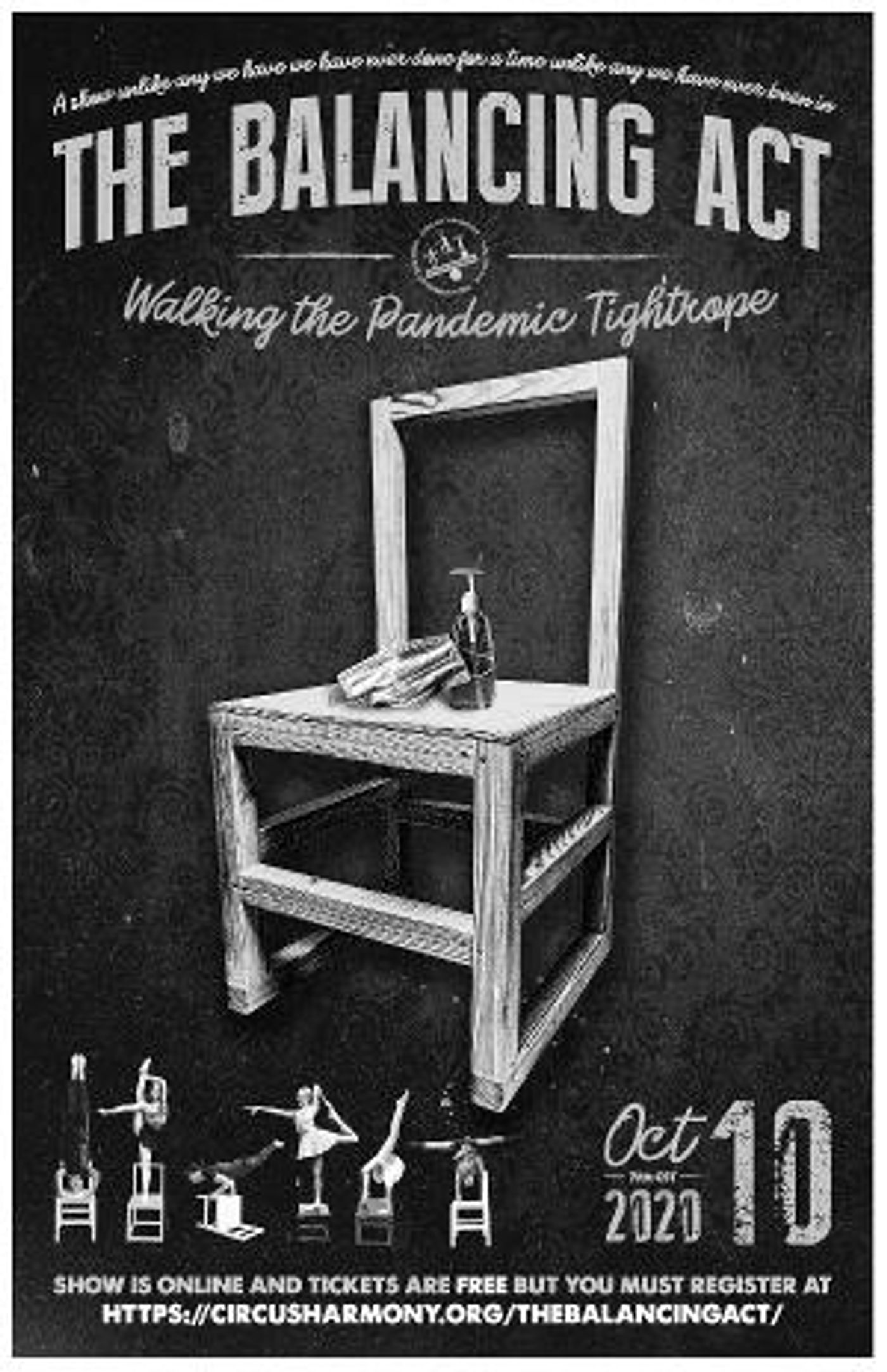 Circus Harmony's The Balancing Act: Walking The Pandemic Tightrope Announced October 10  Image