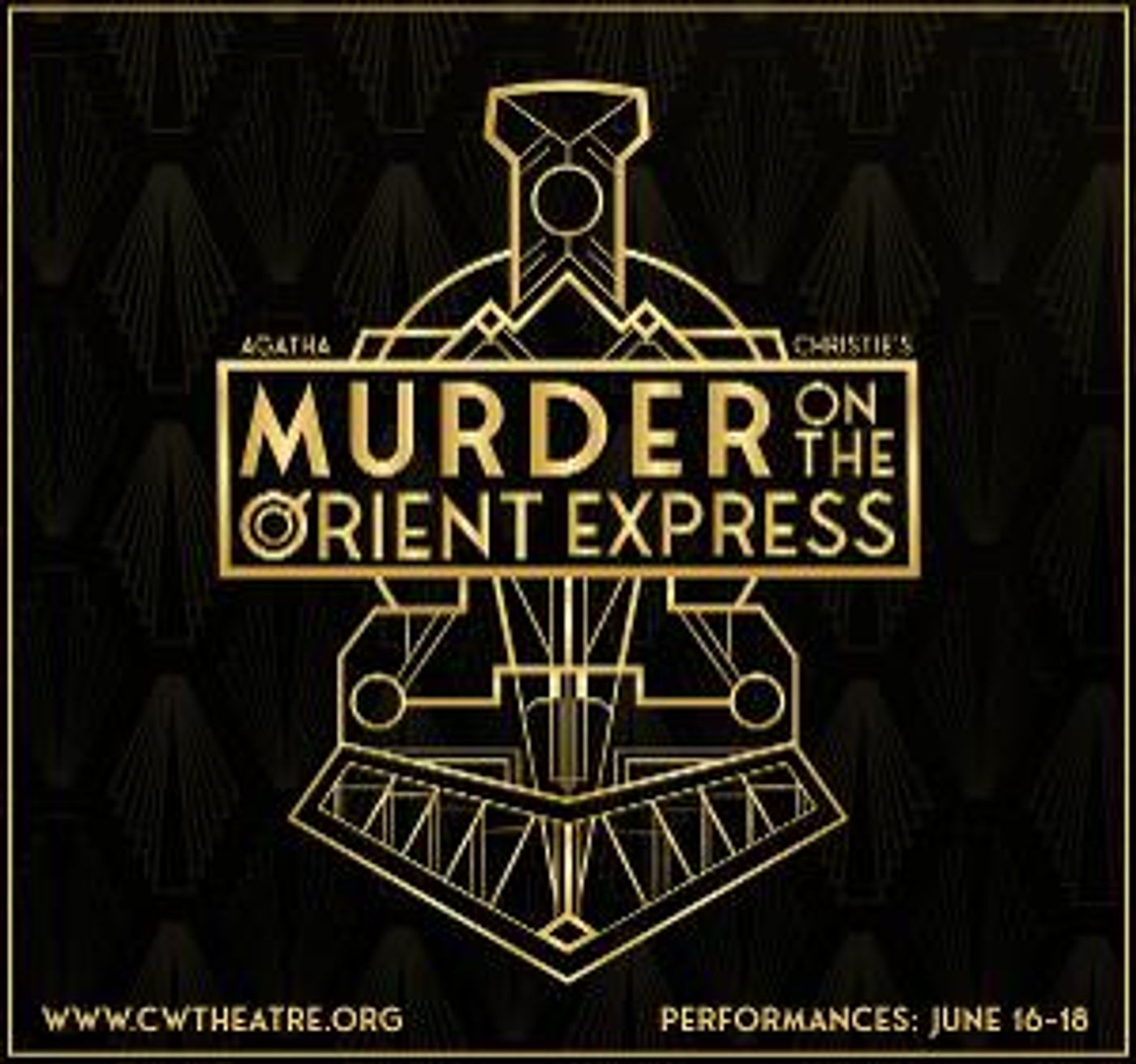 Christ Wesleyan Theatre Productions Presents Agatha Christie's MURDER ON THE ORIENT EXPRESS  Image