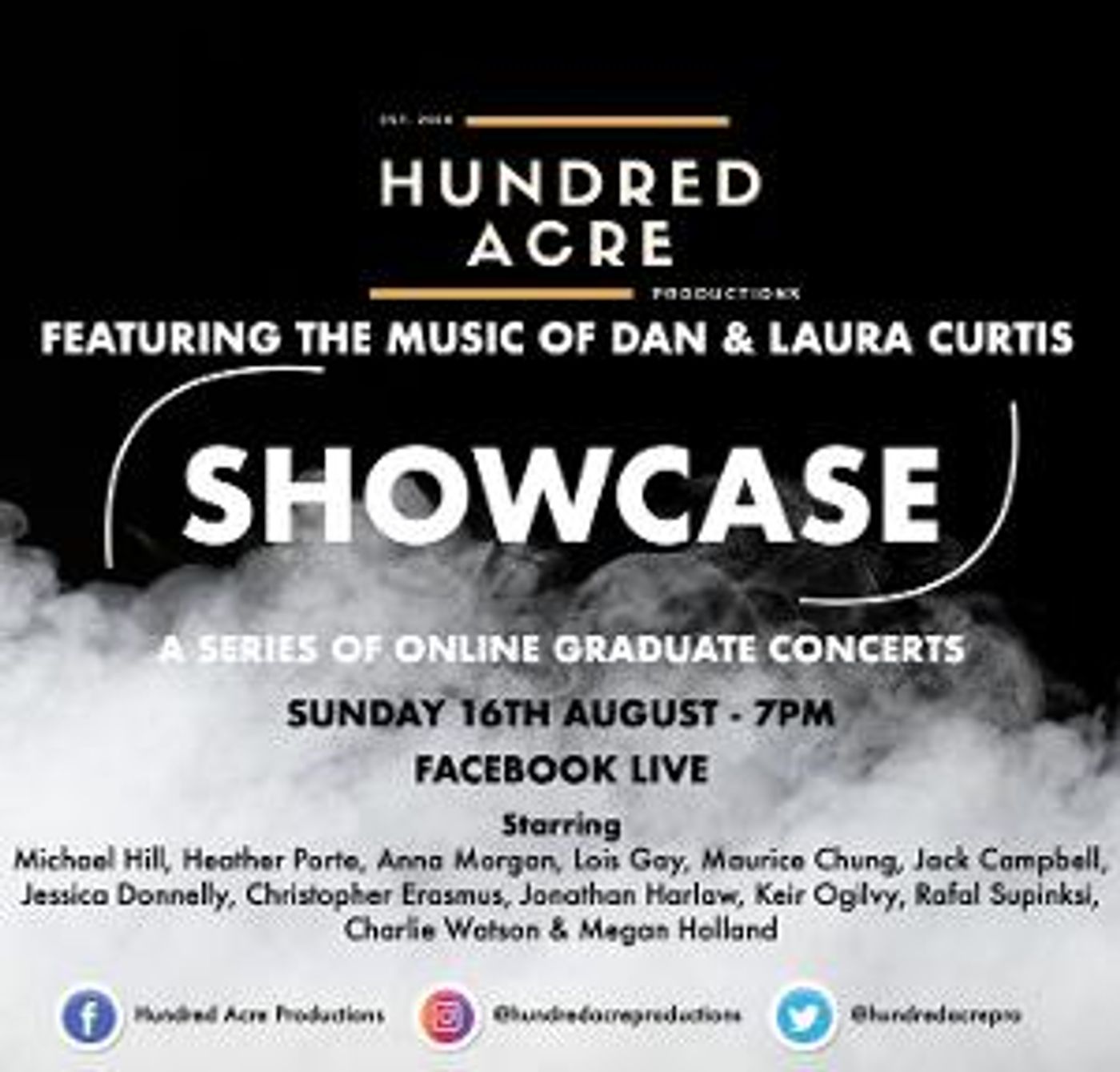 Hundred Acre Productions Presents SHOWCASE  Image