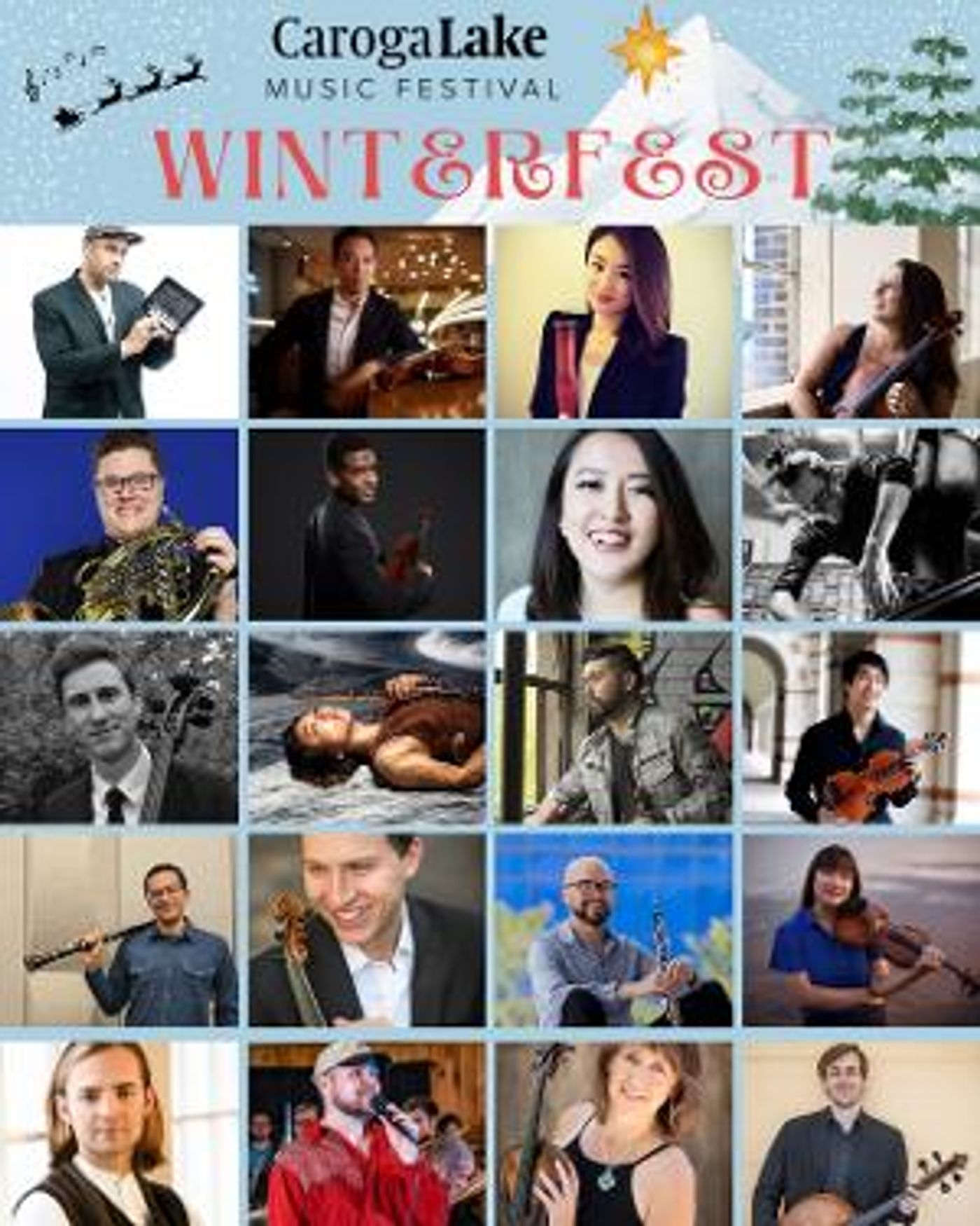 Caroga Arts Collective Unveils 2023 CLMF WinterFest Lineup  Image