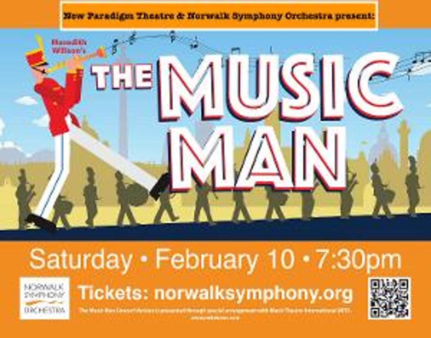 THE MUSIC MAN in Concert is Coming to Norwalk in February  Image