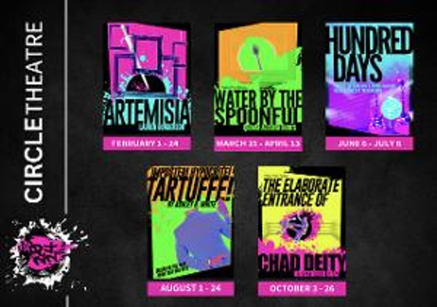 Circle Theatre Unveils 2024 Season Featuring ARTEMISIA, WATER BY THE SPOONFUL & More  Image
