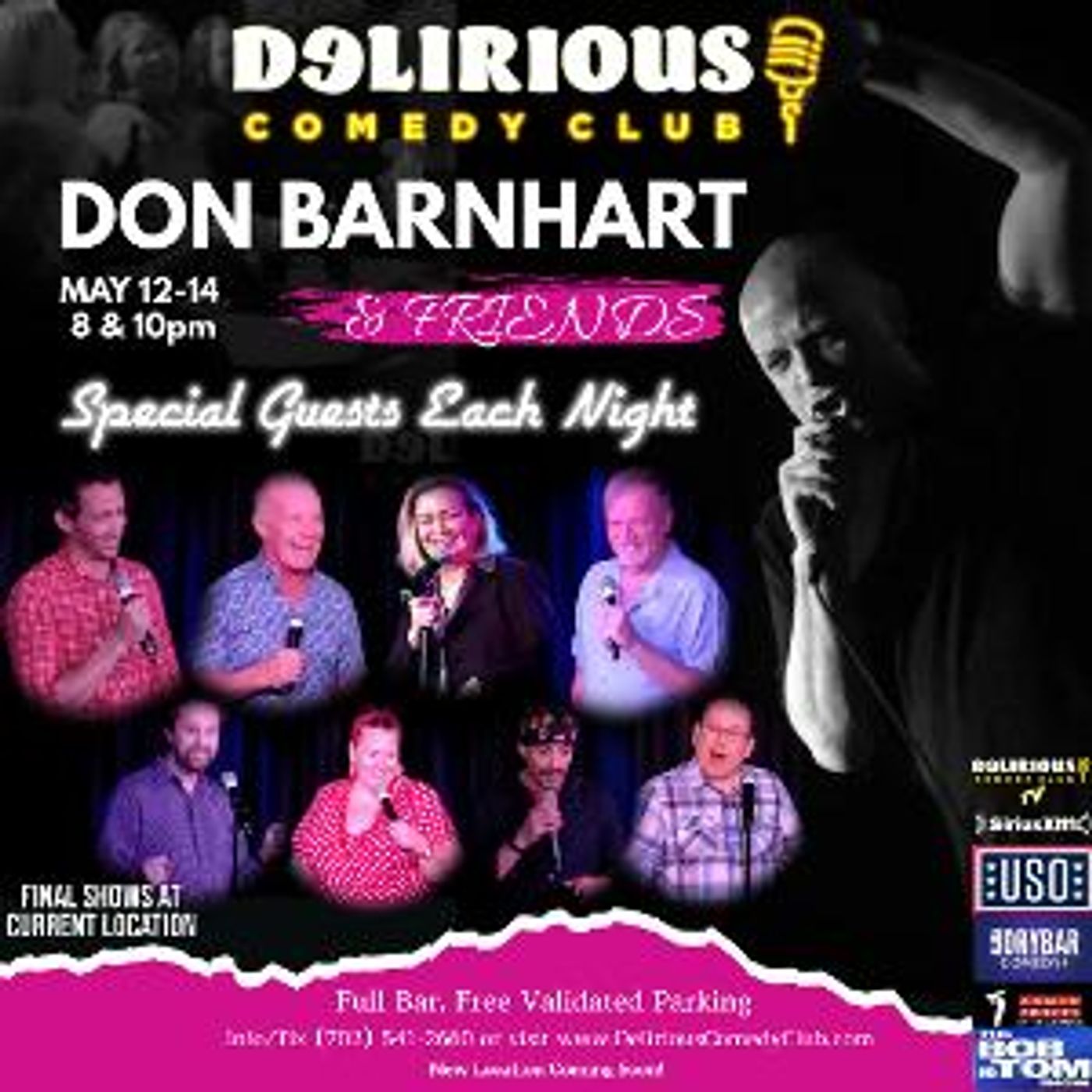 Don Barnhart's Delirious Comedy Club Wraps Up Final Week At Current Location  Image