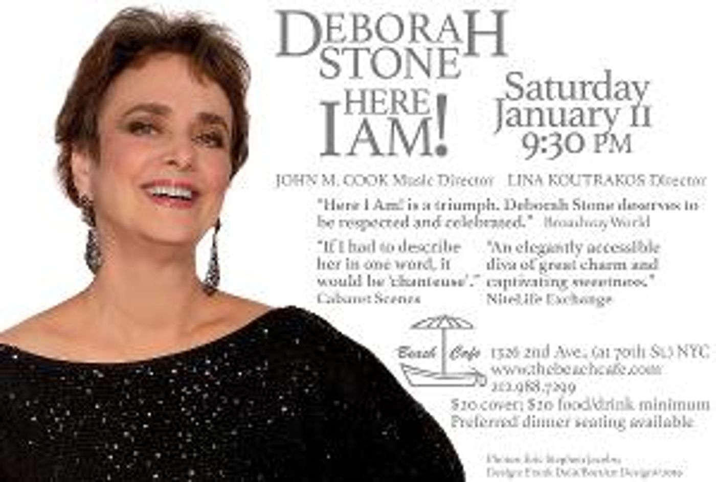 HERE I AM Comes To The Beach Cafe NY  Image