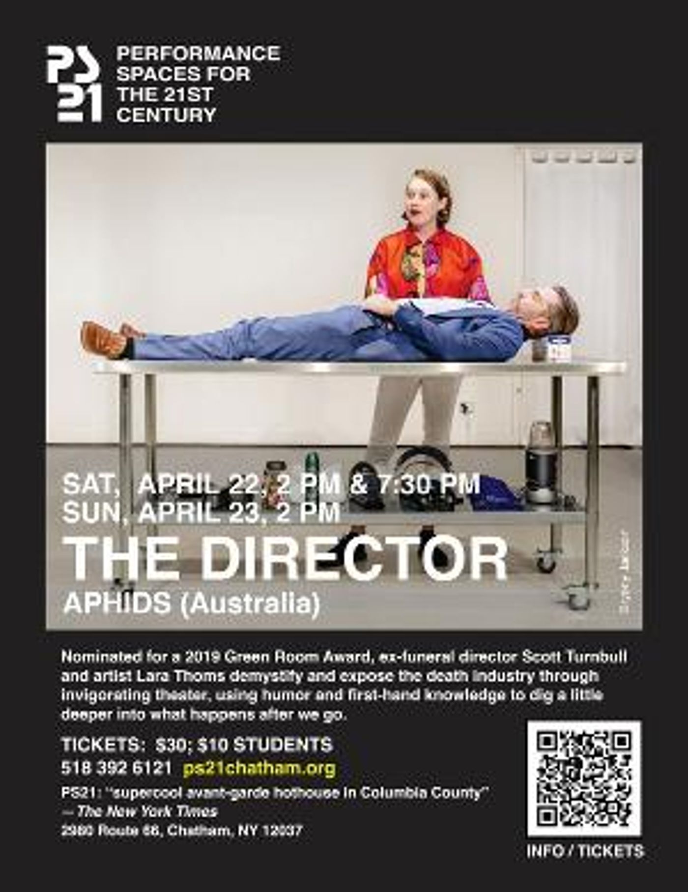 THE DIRECTOR Comes To PS21 In Collaboration With Fusebox Festival This Spring  Image