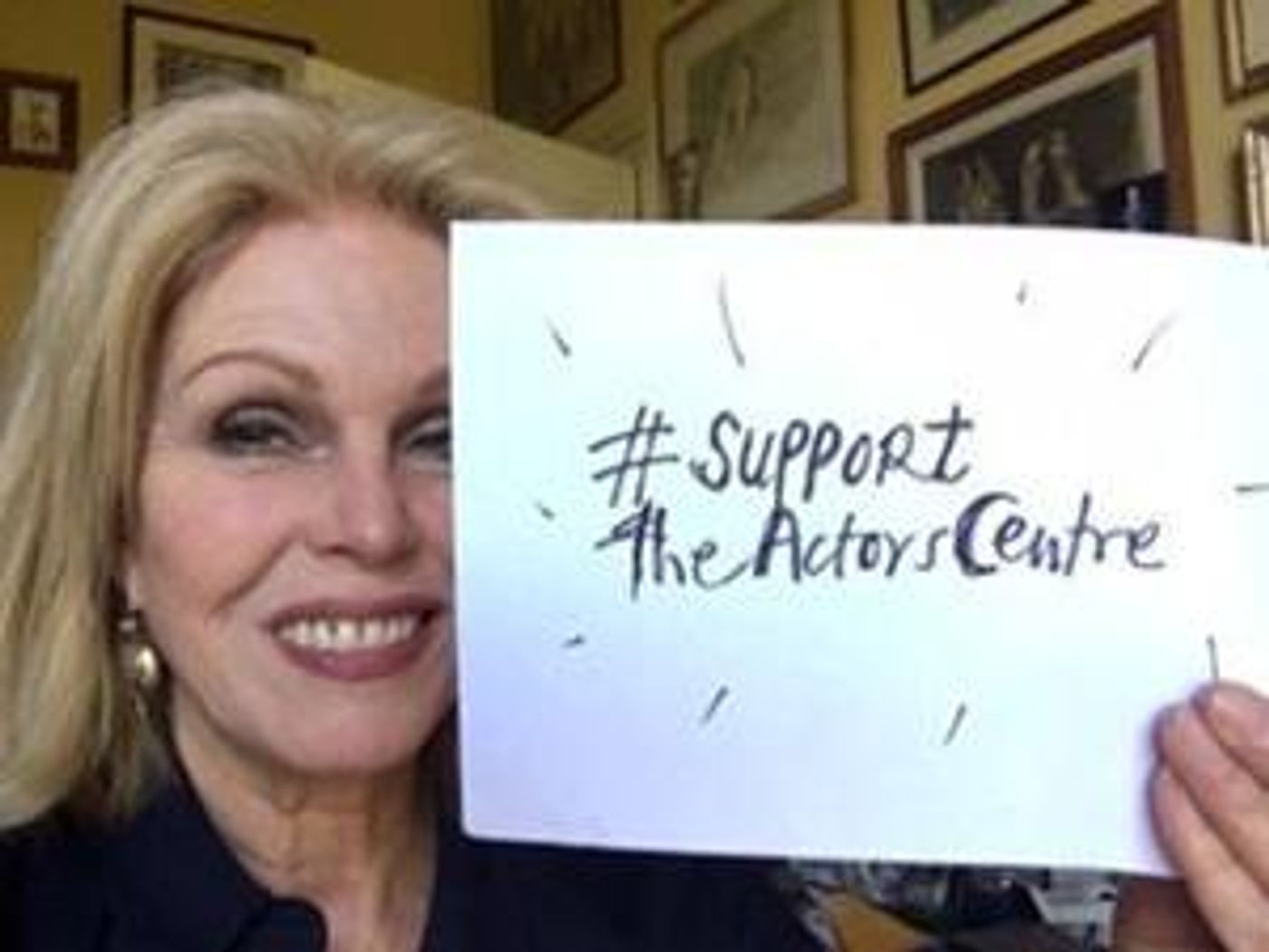 Joanna Lumley Lends Support To The Actors Centre Fundraising Appeal  Image
