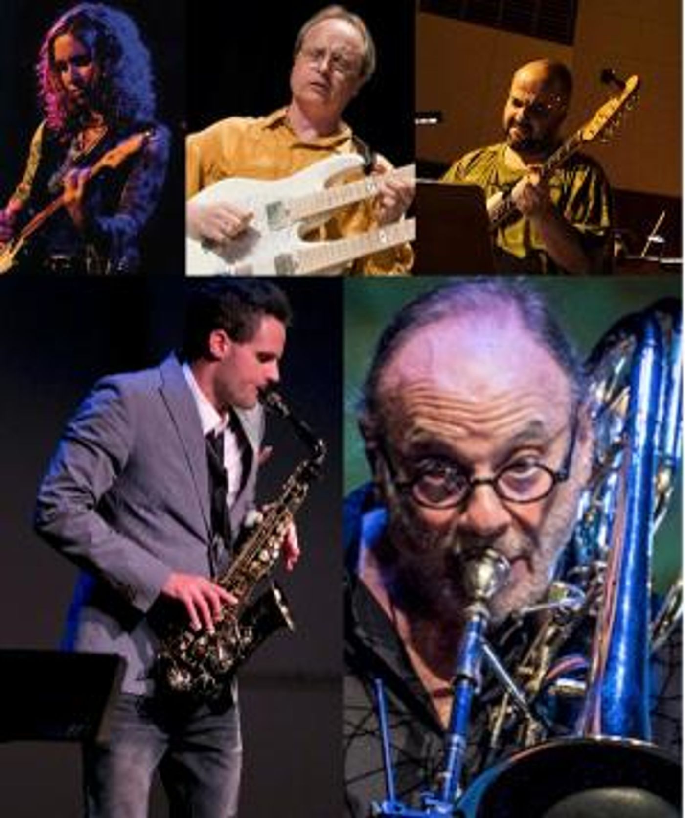 Composers Concordance Combines Bass Trombone, Alto Saxophone,  Piano, And Electric Guitar Trio In A Concert Of  Unique Collaborations  Image