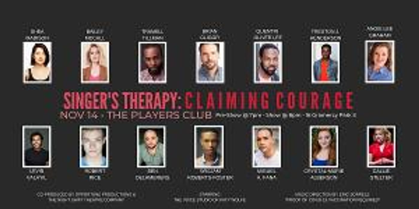 Opportune Productions and The Night Shift Theatre Company to Present SINGER'S THERAPY: CLAIMING COURAGE  Image