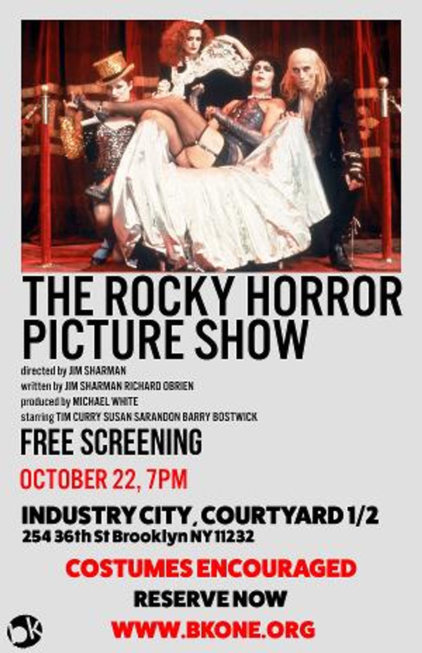 THE ROCKY HORROR PICTURE SHOW to be Screened at the Industry City Bandshell Courtyard This Month  Image