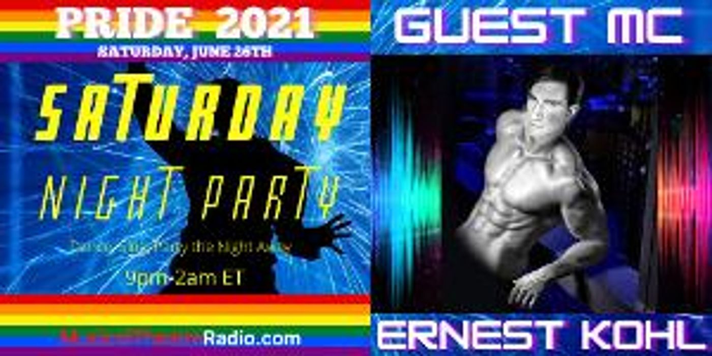 Ernest Kohl Will Be Featured Guest on MC Musical Theatre Radio Station's PRIDE 2021 SATURDAY NIGHT PARTY  Image
