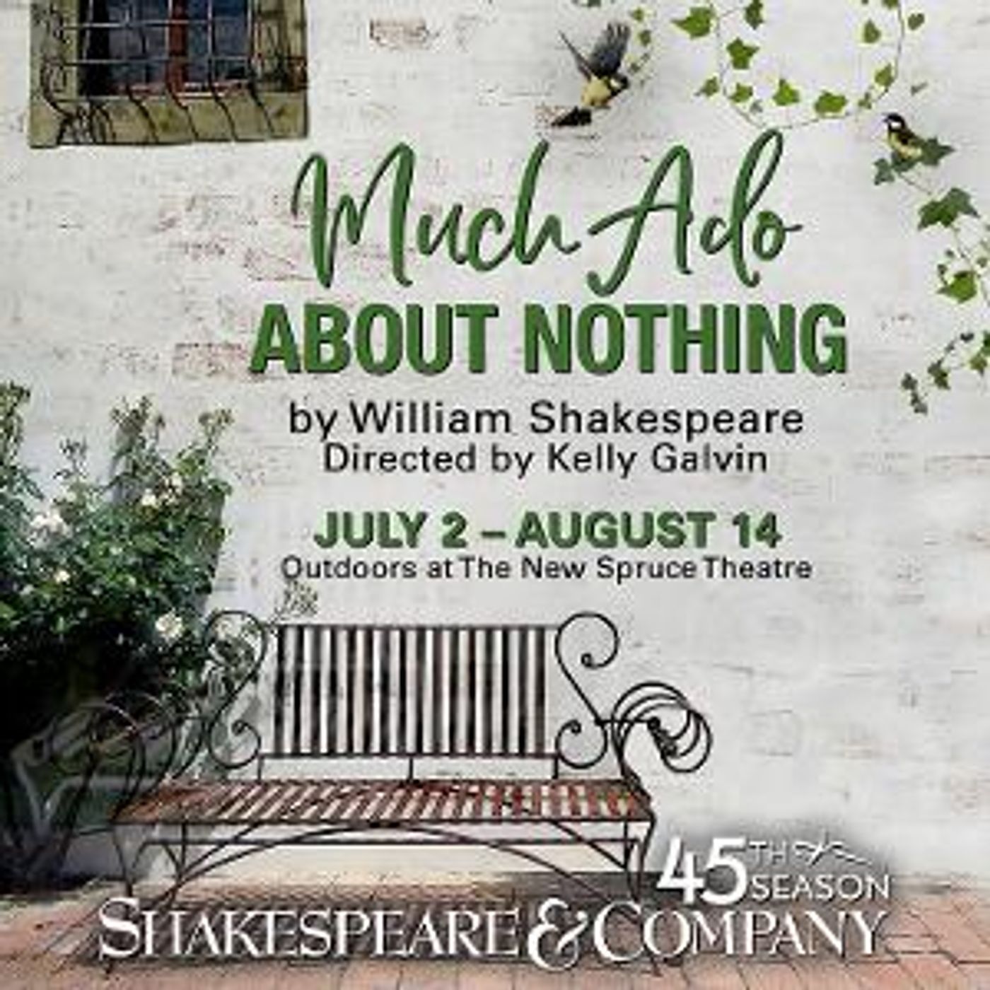 MUCH ADO ABOUT NOTHING to be Presented at The New Spruce Theatre in July  Image