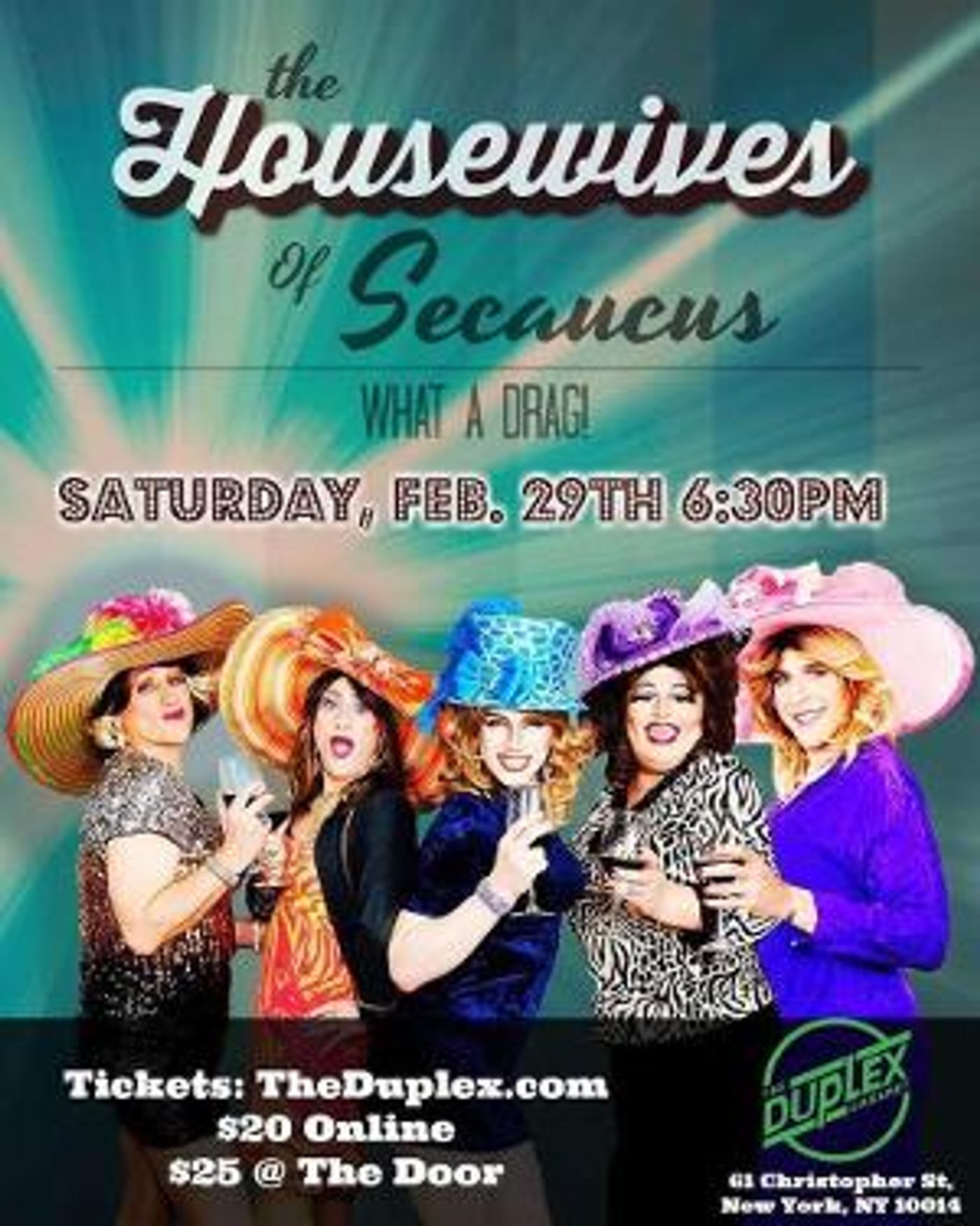 THE HOUSEWIVES OF SECAUCUS: WHAT A DRAG! to Premiere At The Duplex  Image