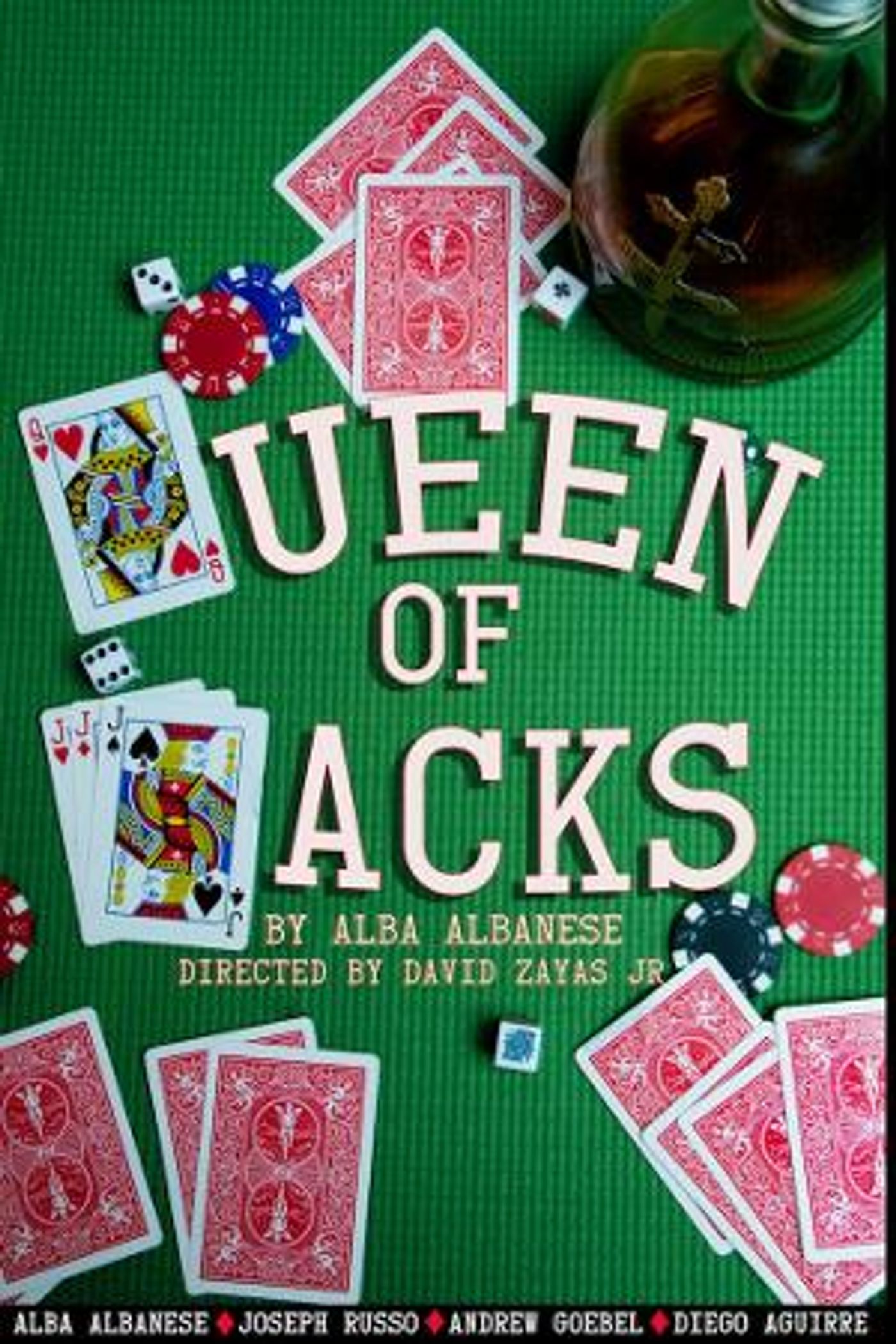 World Premiere of QUEEN OF JACKS to be Presented at The Chain Theatre's Winter One Act Festival This Weekend  Image