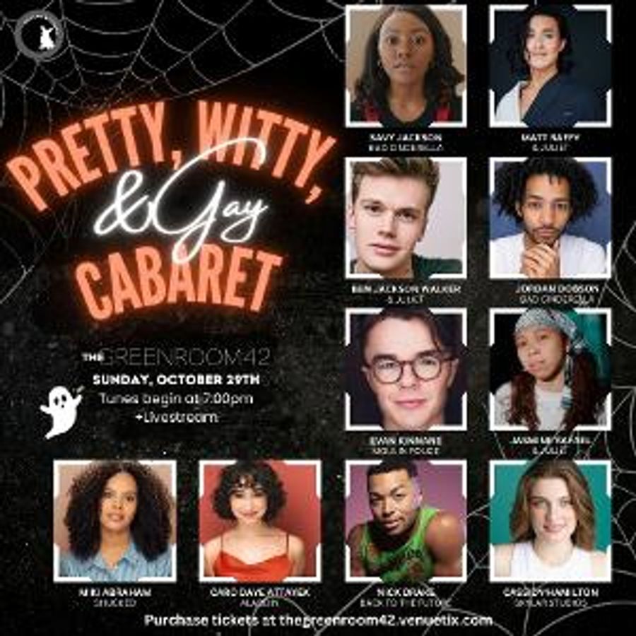 Skylar Studios to Present Final PRETTY, WITTY, AND GAY Show of the Year at The Green Room 42 This Month Image