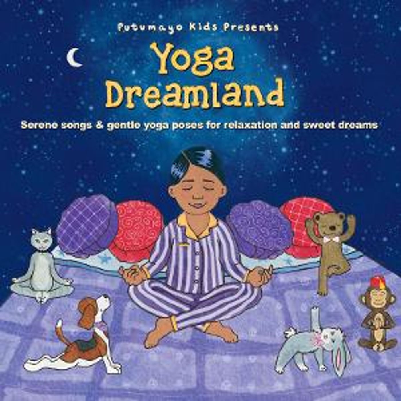 Putumayo Kids Presents Yoga Dreamland + Live Virtual Family Yoga Session March 13  Image