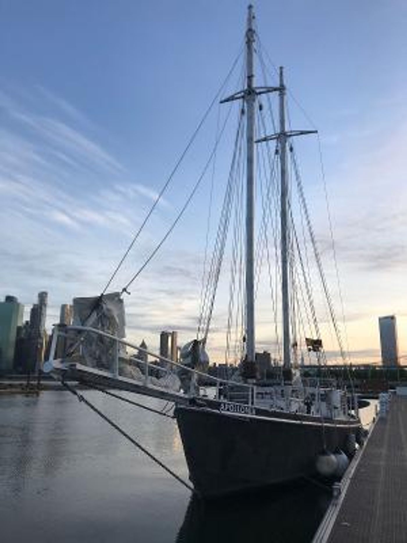 South Street Seaport Museum Announces Docking Of Schooner Apollonia  Image