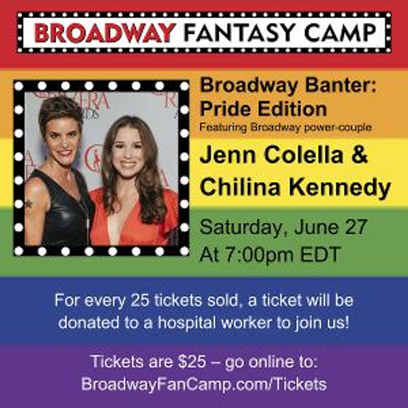 Jenn Colella & Chilina Kennedy Announced for BROADWAY BANTER: PRIDE EDITION  Image