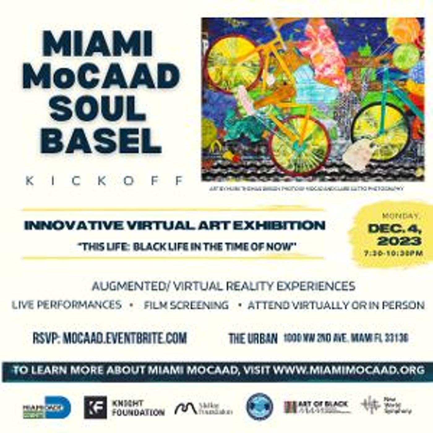 The Miami Museum Of Contemporary Art Of The African Diaspora Kicks Off SOUL BASEL Next Month  Image