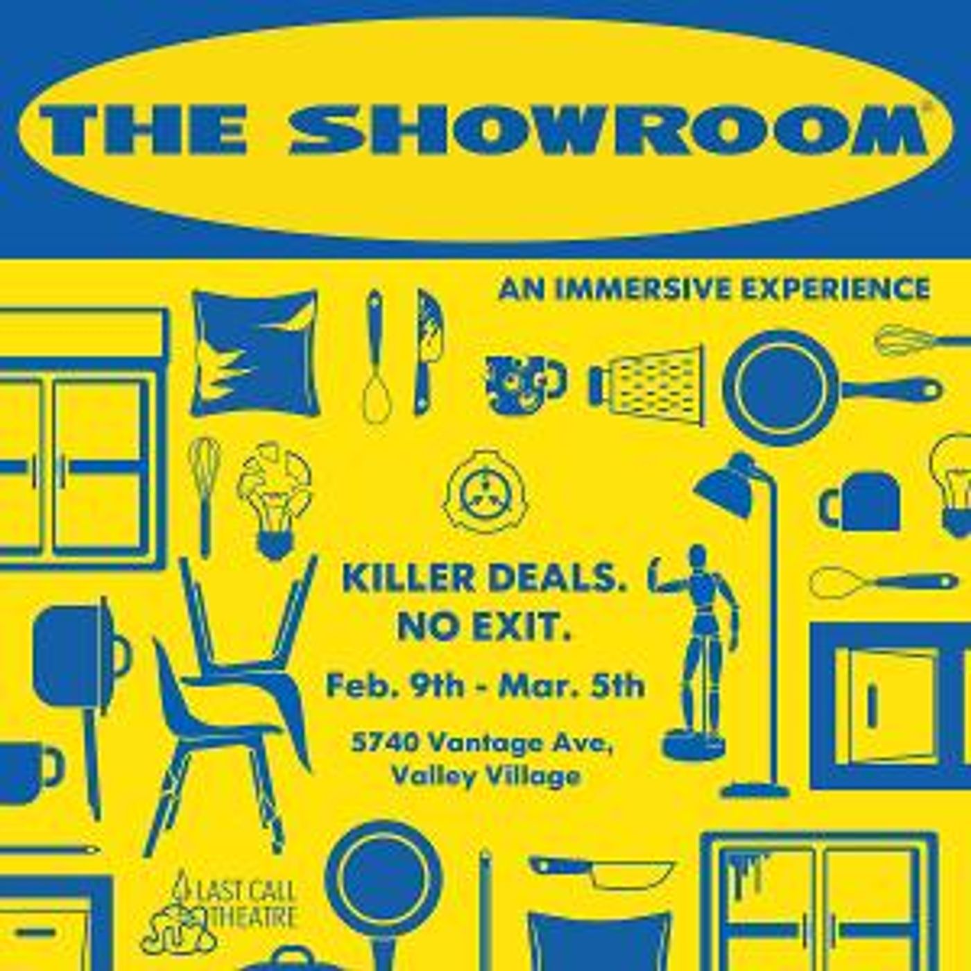 Interactive Murder Mystery THE SHOWROOM to be Presented at Last Call Theatre in February  Image