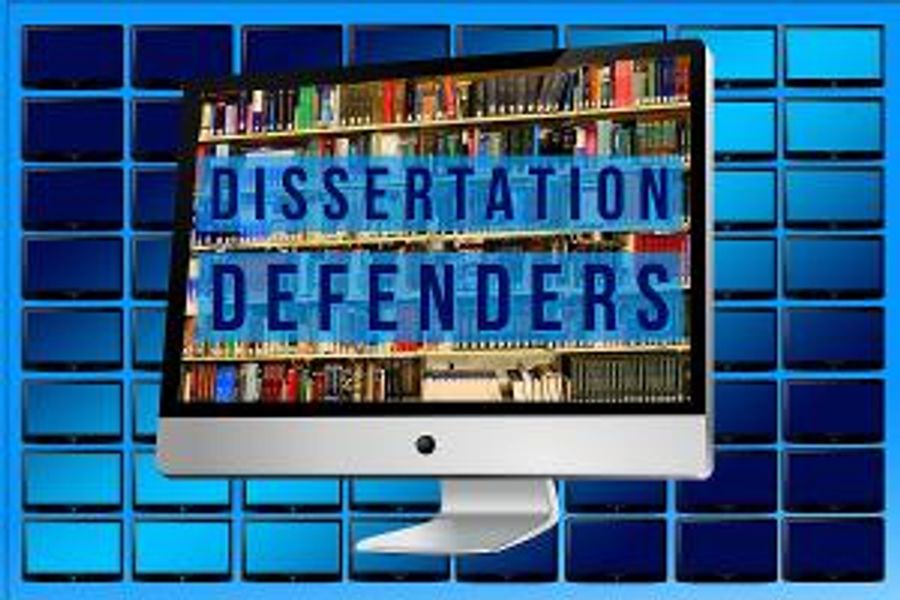 Theater 29 Online Presents THE DISSERTATION DEFENDERS  Image