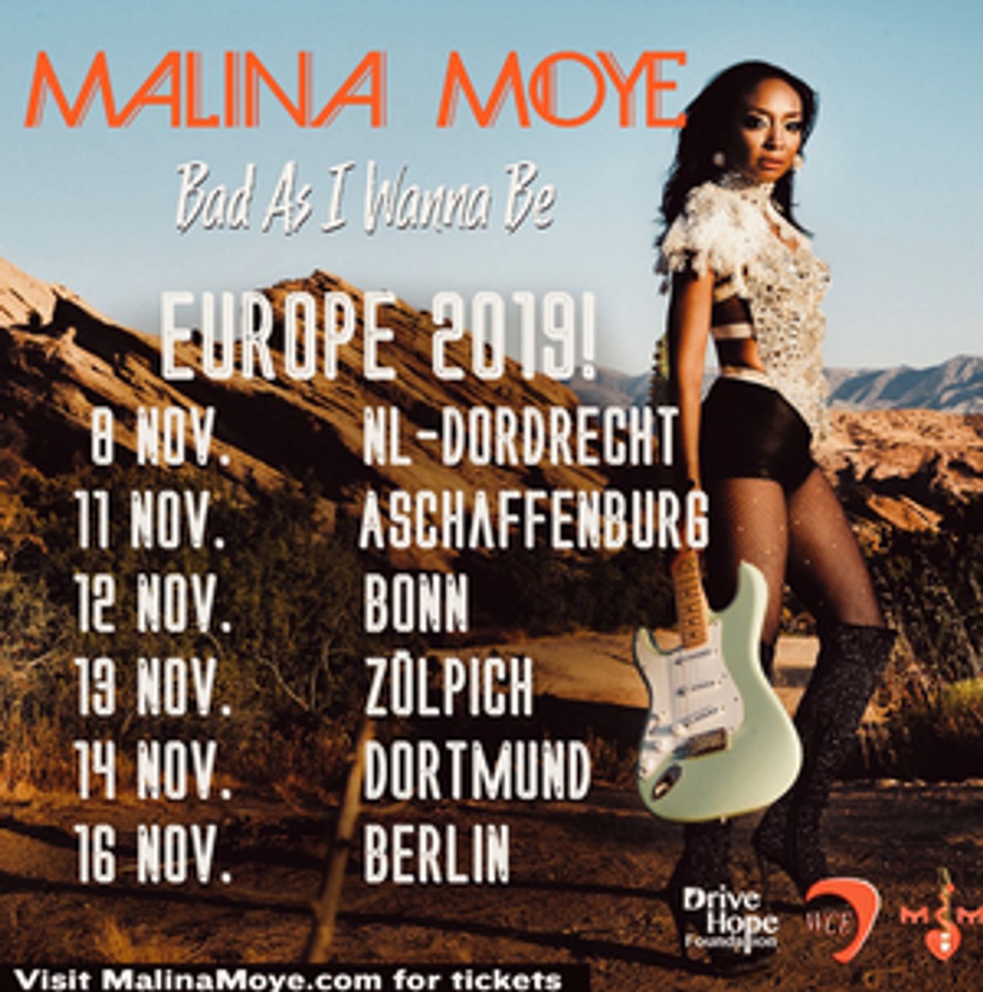 Malina Moye Launches Tour To Support New Album  Image