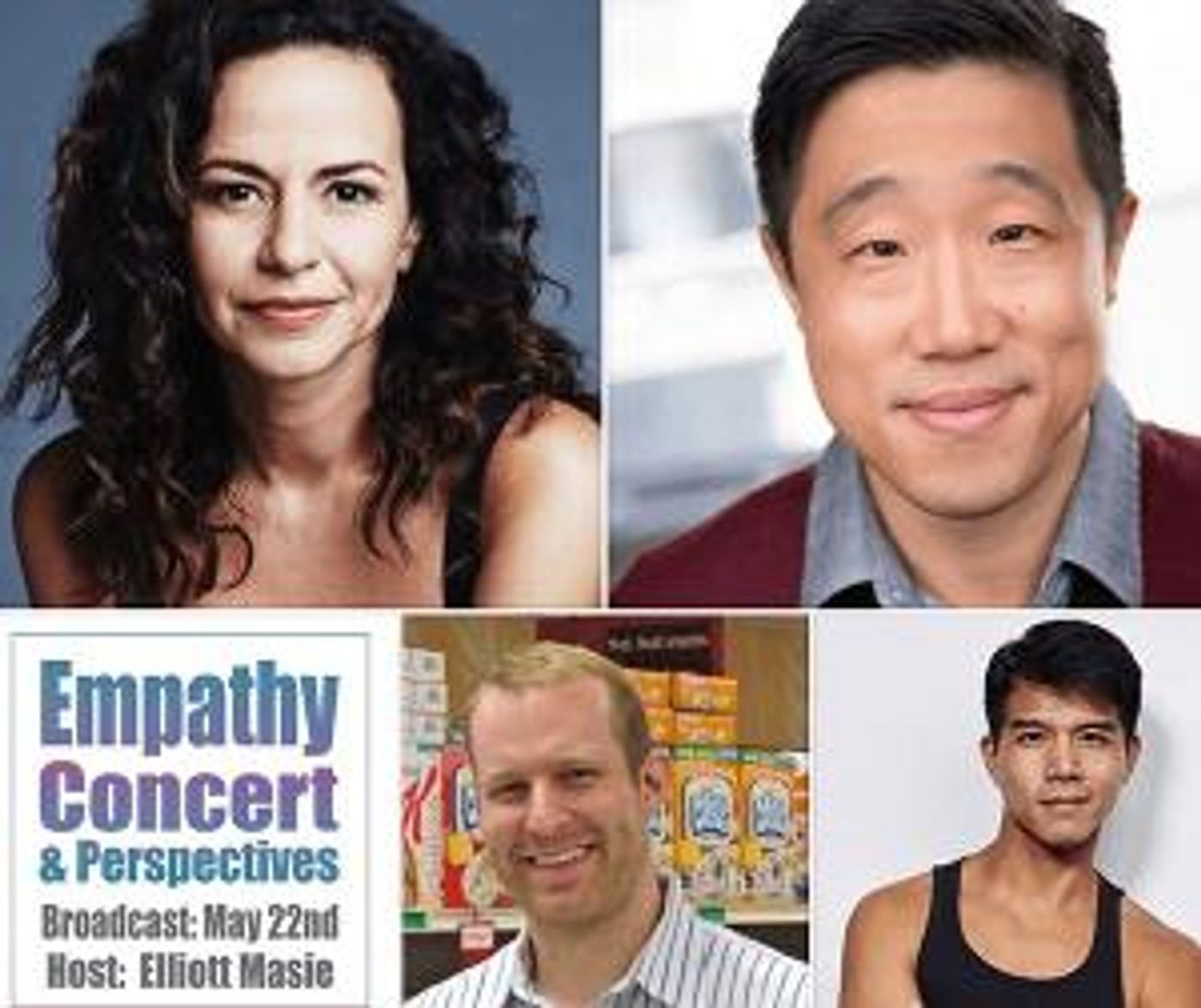 Empathy CONCERT Continues with Mandy Gonzalez, Telly Leung, and Raymond J. Lee, May 22  Image