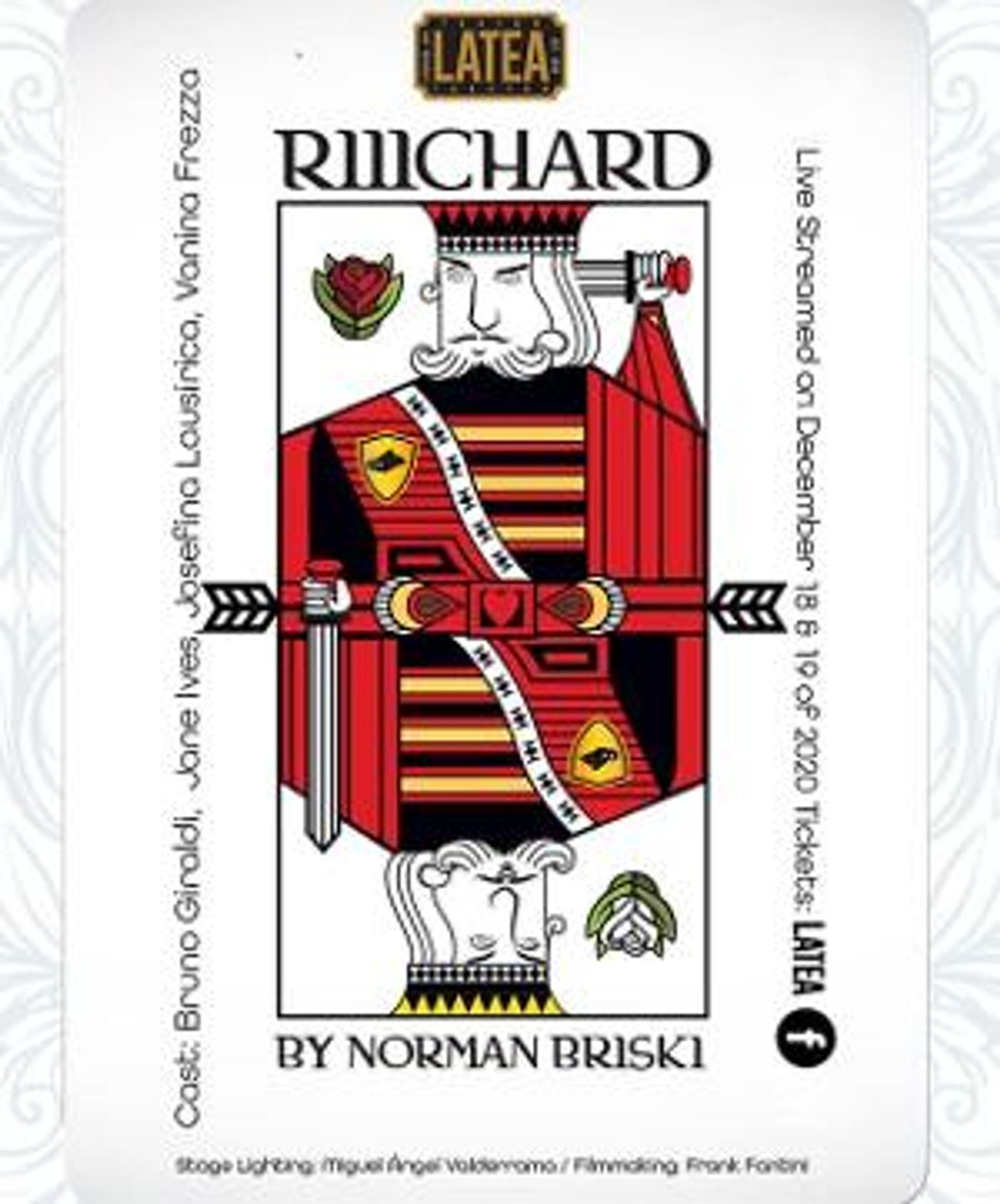 Teatro Latea Presents RIIICHARD  Image