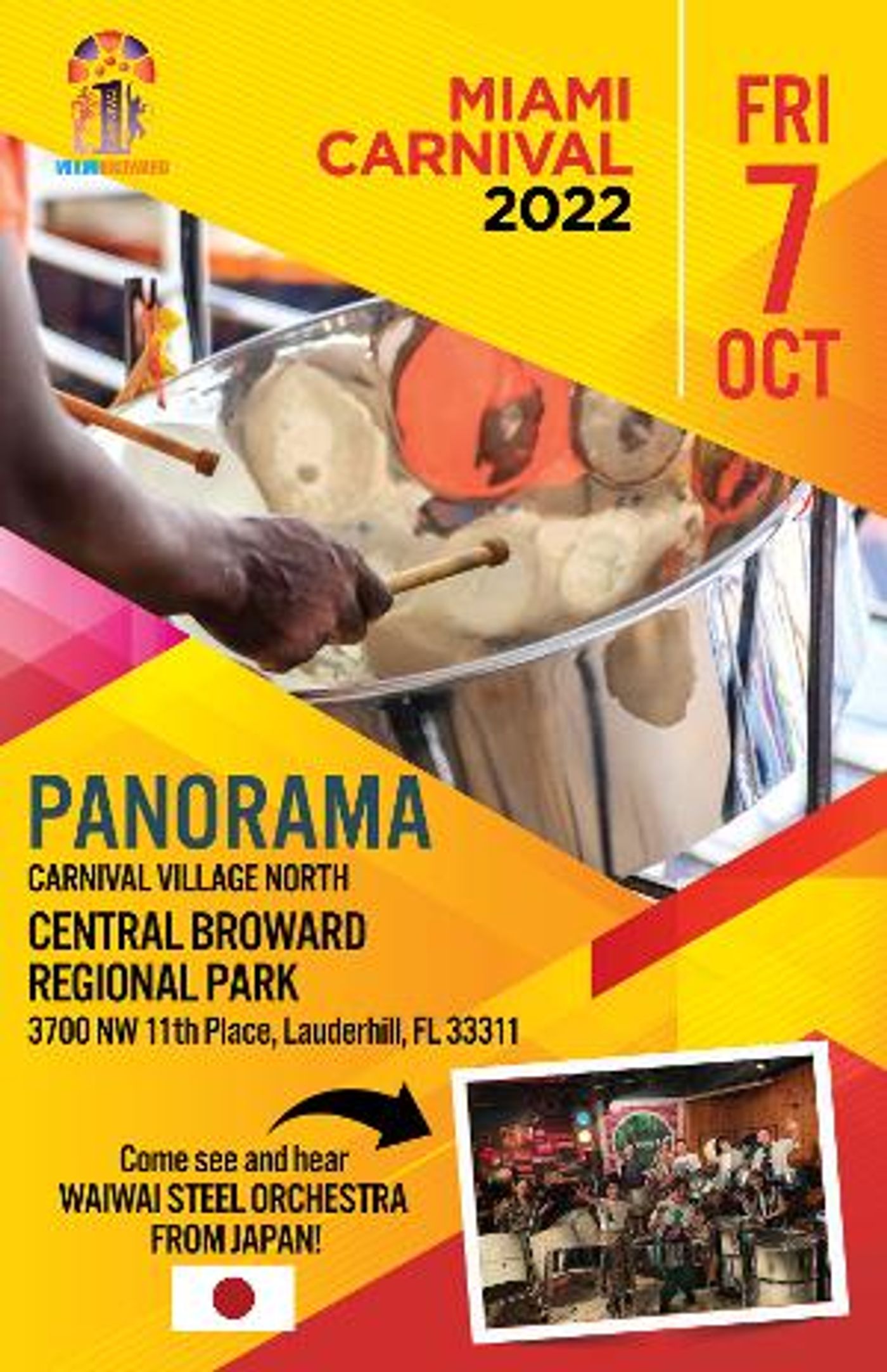 Miami Carnival Panorama Set For Next Month  Image