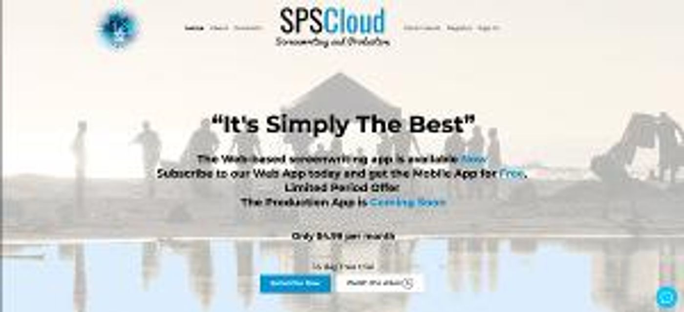 Australian Filmmaker/Author David Raynor Launches SPSCloud, A New App For Screenwriters  Image