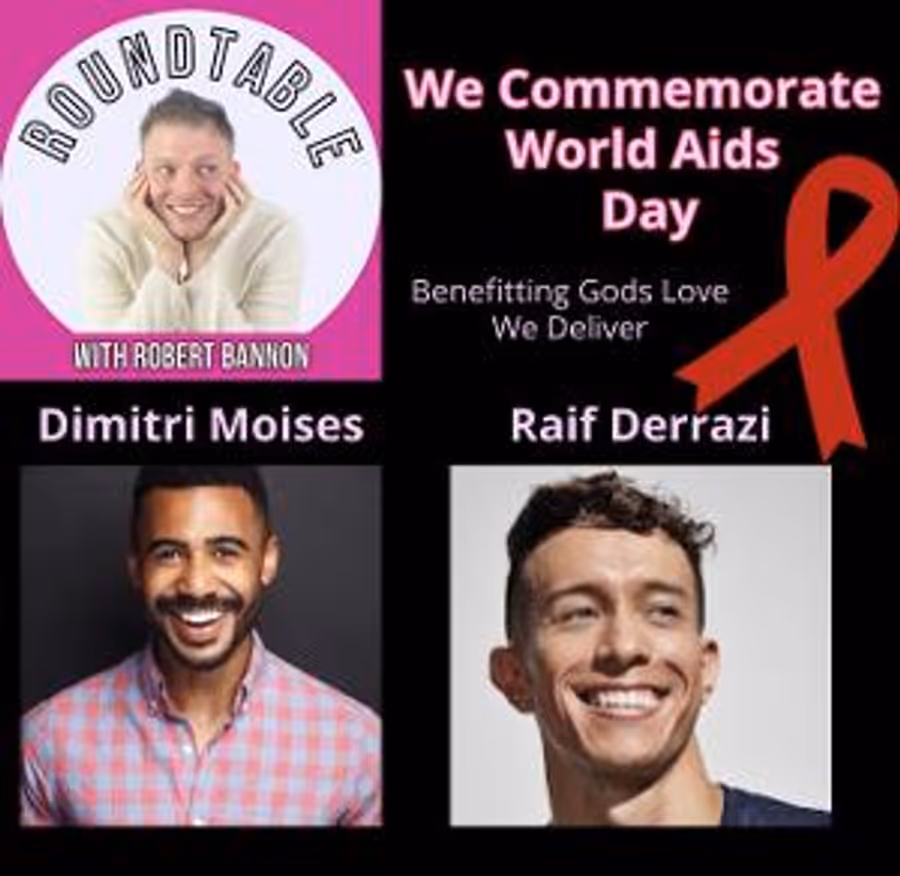 The Roundtable WIth Robert Bannon Commemorates World Aids Day Image