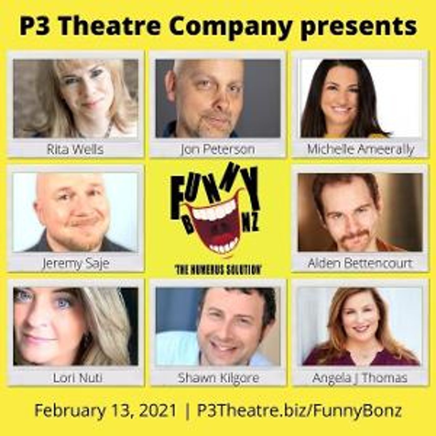 P3 Theatre Company Launches Virtual Sketch Comedy  Image