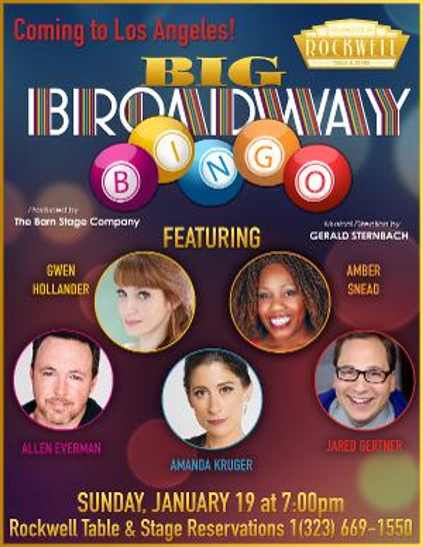 BIG BROADWAY BINGO COMES TO LA THIS SUNDAY  Image