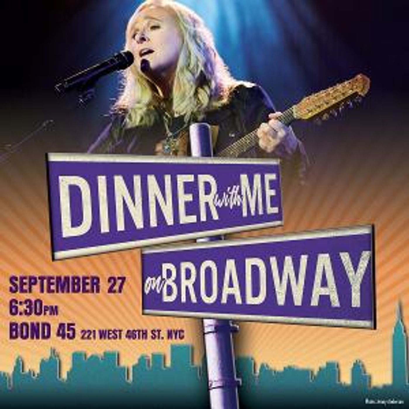 Join Melissa Etheridge for DINNER WITH ME Event in Support of the Etheridge Foundation  Image