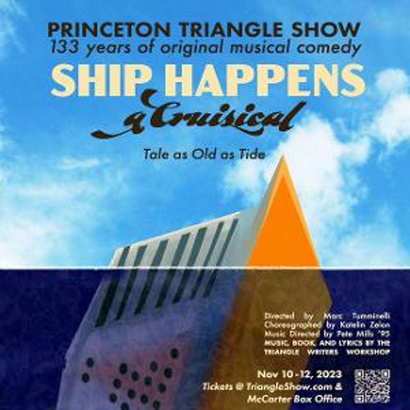 Princeton Triangle Club Presents SHIP HAPPENS, A CRUISICAL!  Image