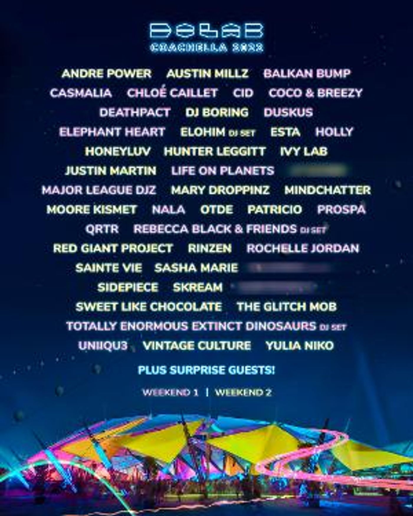 Do LaB Reveals Artist Lineup For 2022 Stage At Coachella Valley Music And Arts Festival; View the Full List  Image