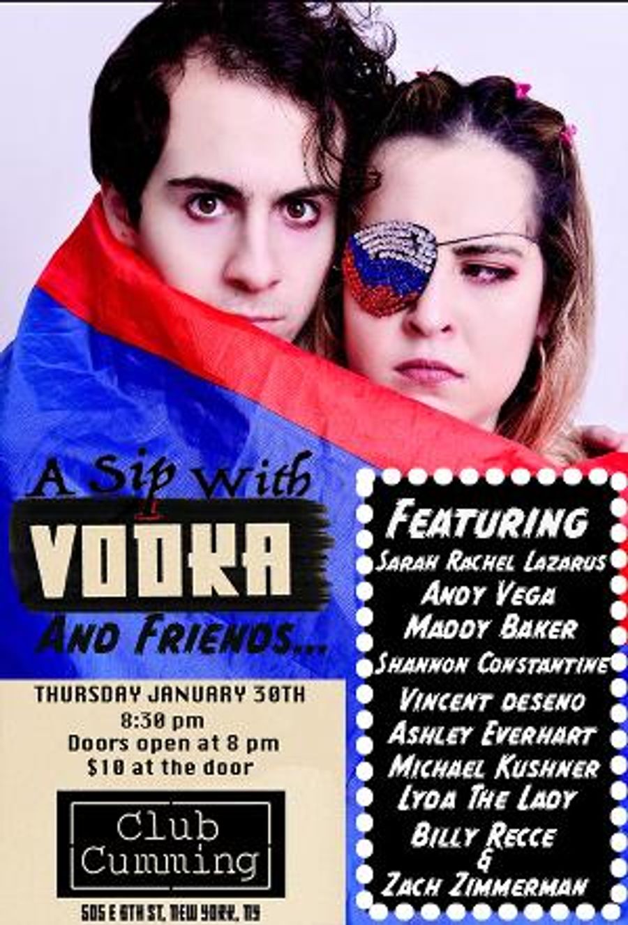 A SIP WITH VODKA & FRIENDS Is Back At Club Cumming Image